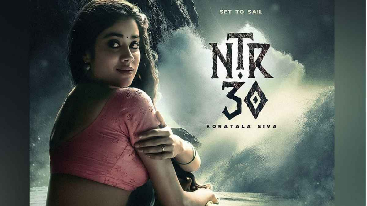 Janhvi Kapoor Shares The First Poster Of Her Telugu Debut NTR 30