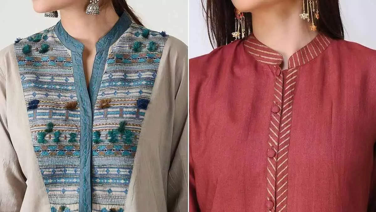 neck collar designs for kurti