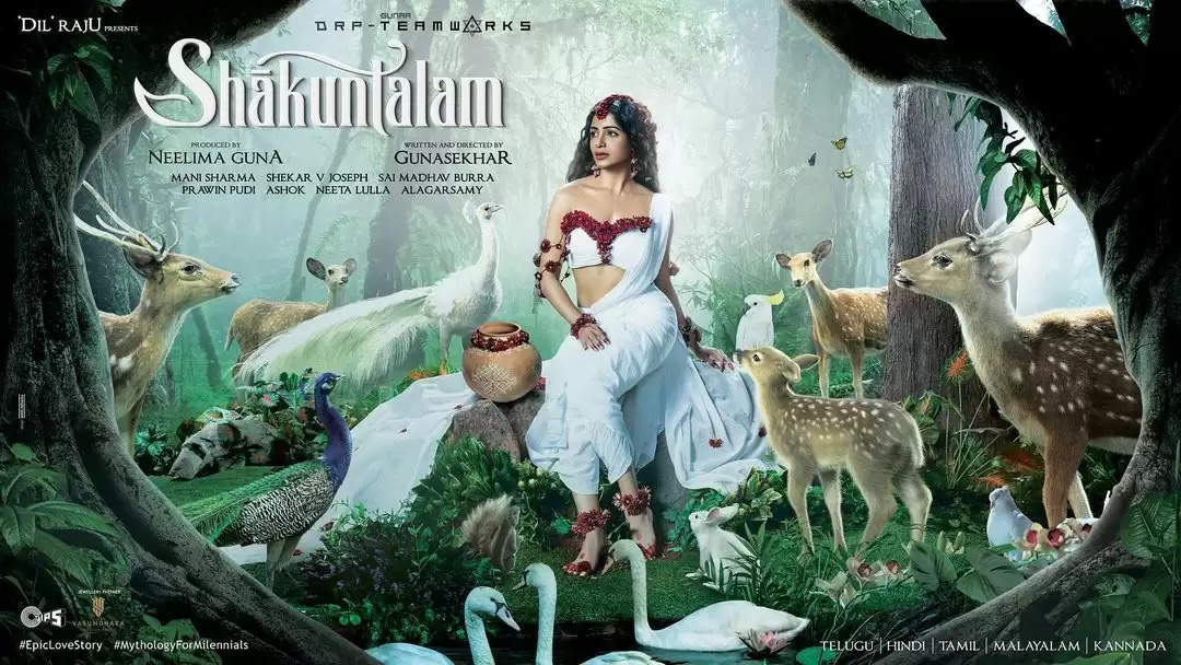 Photos: Samantha Ruth Prabhu Looks Pretty In Shakuntala Avatar, Check Pics