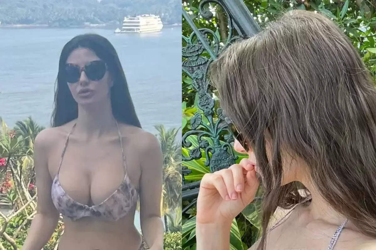 Photos: Giorgia Andriani Looks Scorching Hot In Animal-print Bikini, Check Out Diva's Sultry Pics