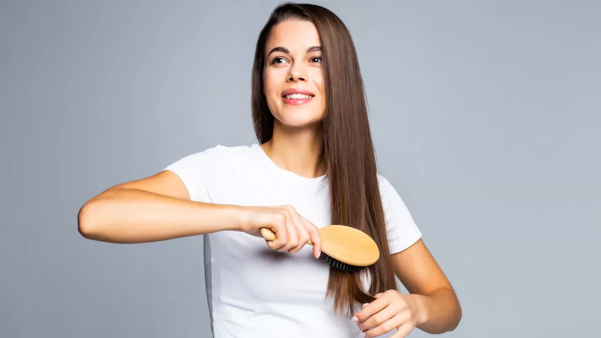 Hair Combing Tips: To overcome the problem of hair fall, comb your hair ...