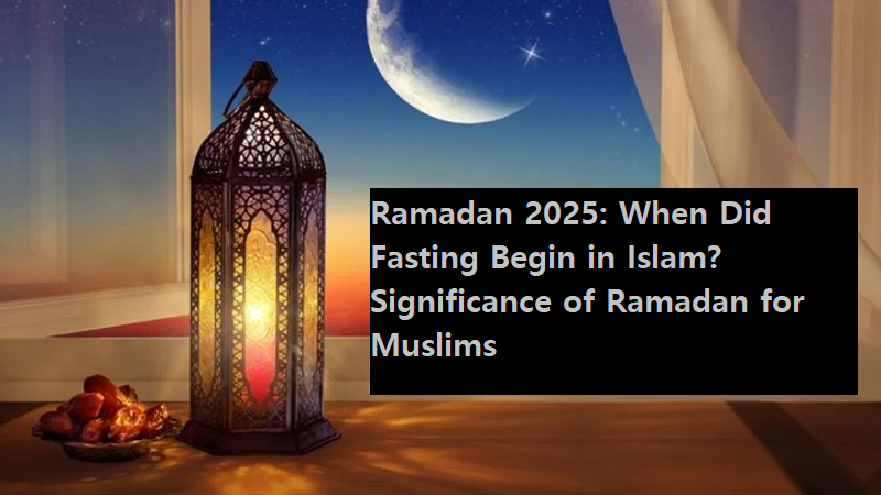 when is this year ramadan fasting starting