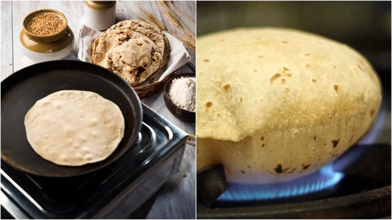 Can cooking roti on direct flame cause cancer?